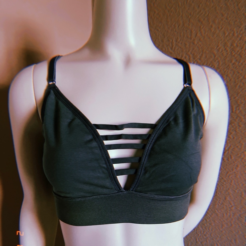 Victoria Sport Olive Active Bra